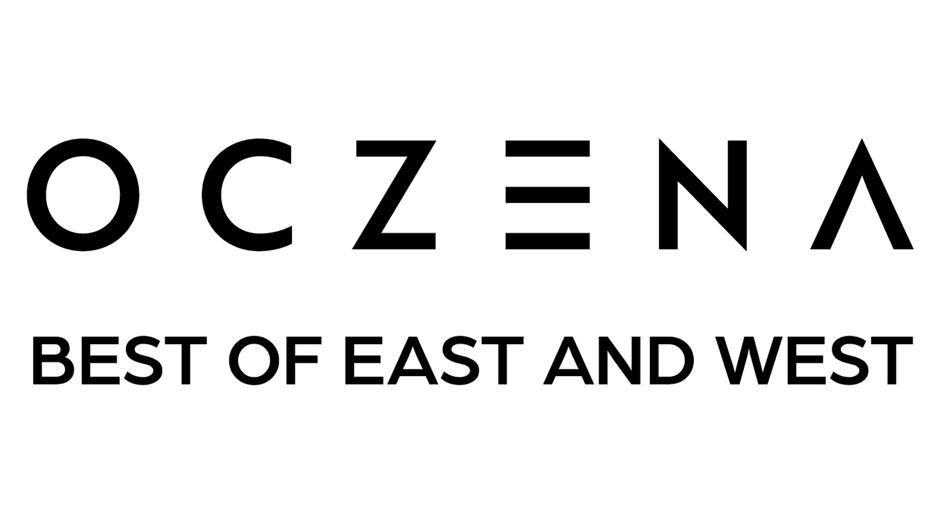 Logo: OCZENA - Best of east and west